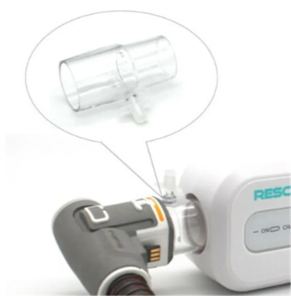 Oxygen Mask Non-Rebreather - Ademhalingsapparaat Zuurstof Tee Anesthesie Klep Pijp