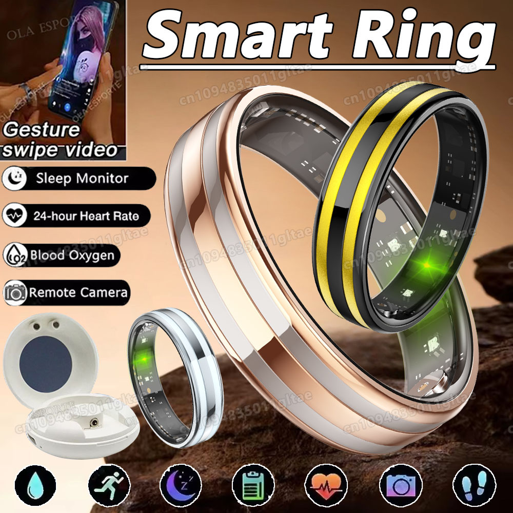 Blood Pressure Monitor - Gebaardetectie Smart Ring Gezondheidsmonitor Smart Ring