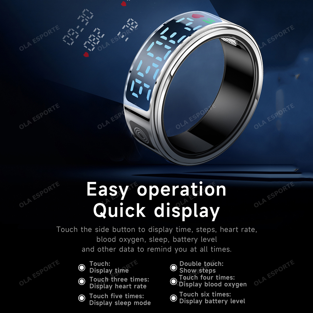 2026 Slimme ring met oplaadcom - Blood Pressure Monitor recensie en prijs