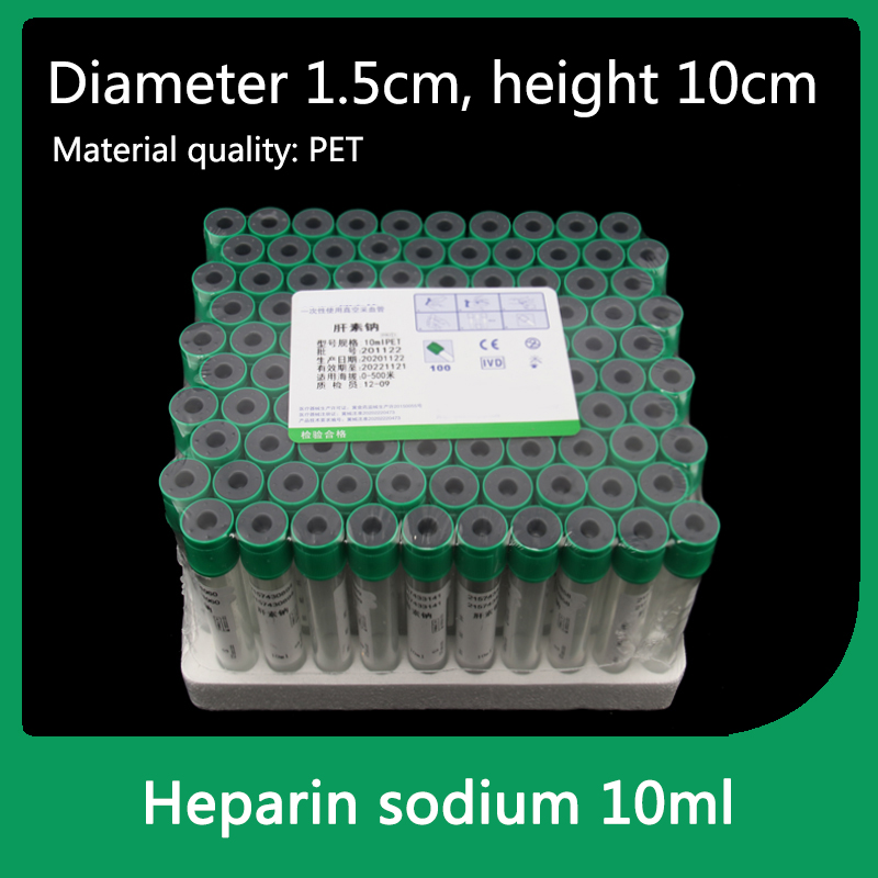 3/5/10 ml Heparin Natrium Anti - Blood Collection Tube recensie en prijs