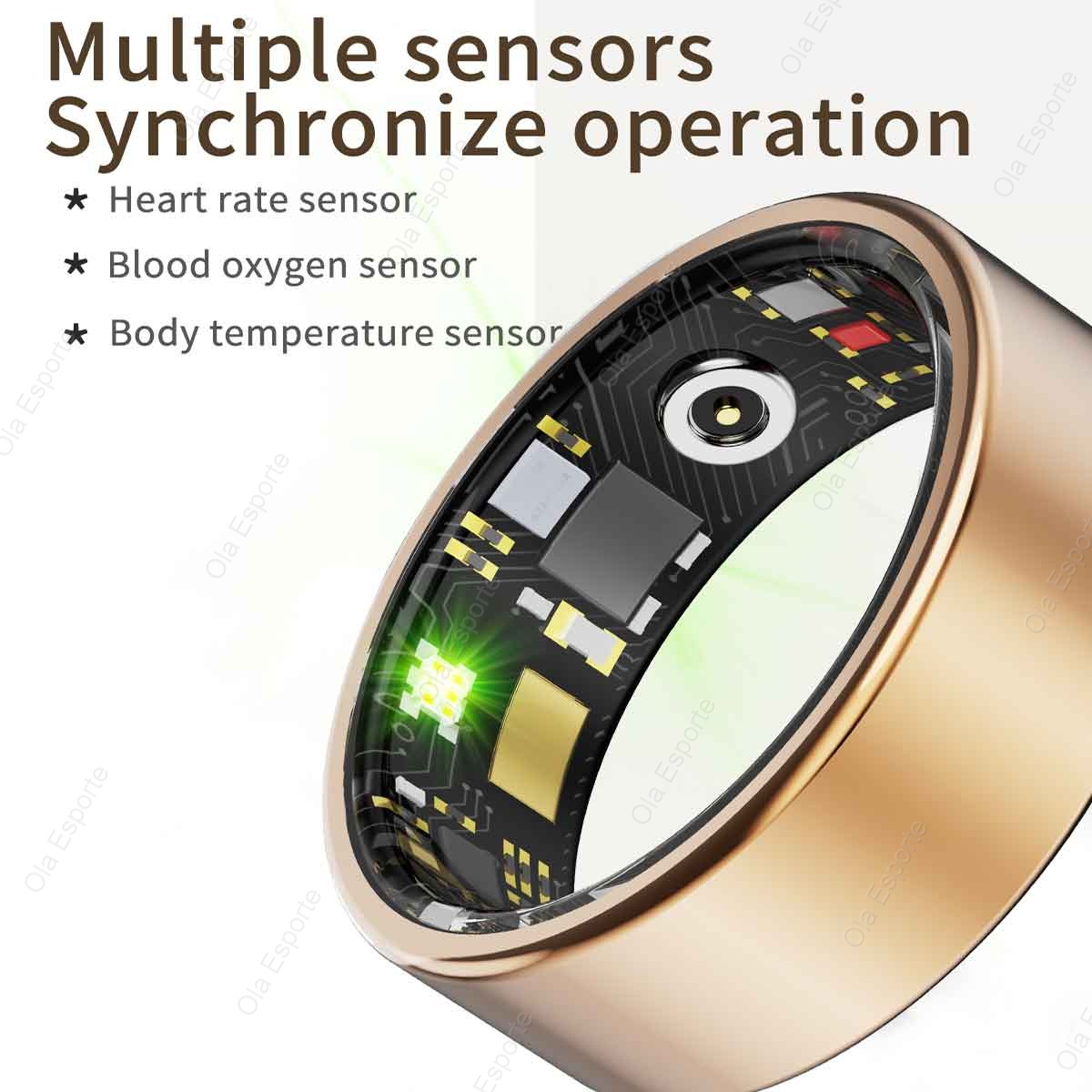 Slimme ring van titaniumlegeri - Blood Pressure Monitor recensie en prijs